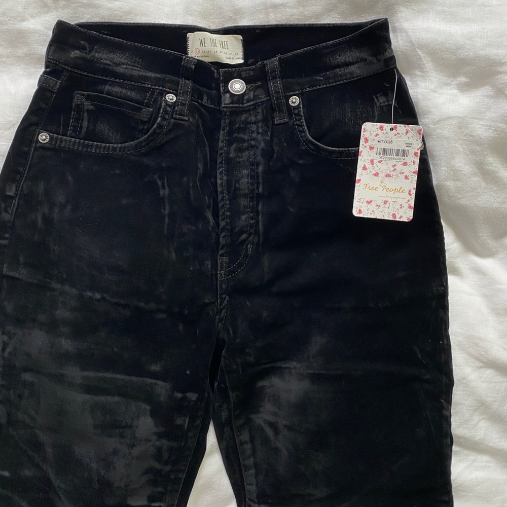 ‼️SALE‼️Free People Velvet High Rise Pants